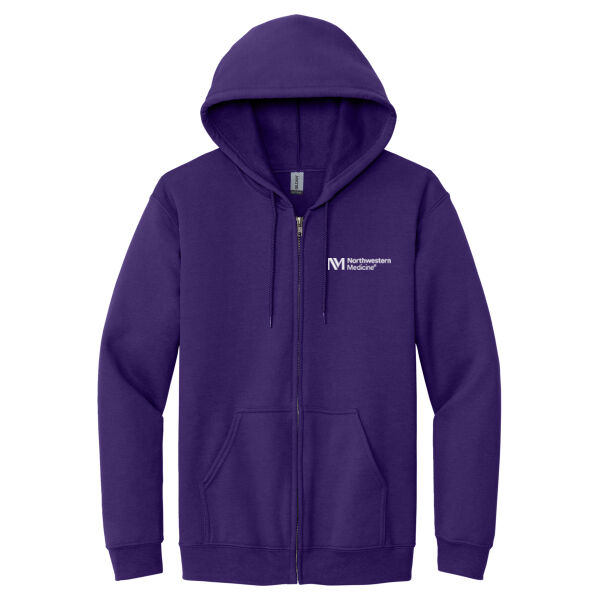 Northwestern Medicine Heavy Blend Full-Zip Hoodie Sweatshirt Thumbnail