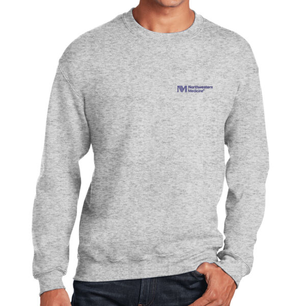 Northwestern Medicine Crewneck Sweatshirt - Ash Gray Thumbnail