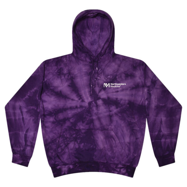 Northwestern Medicine Tie Dye Hoodie Sweatshirt Thumbnail